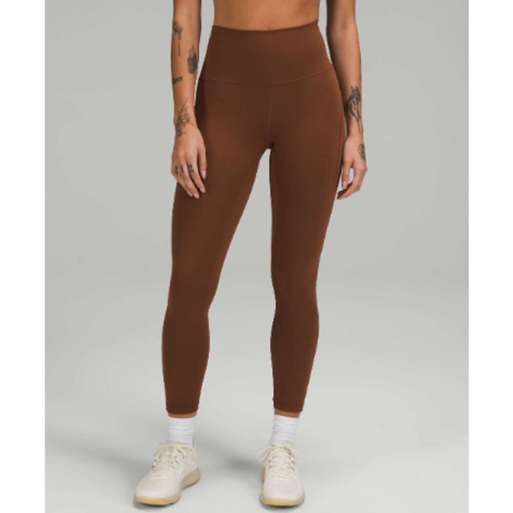 Lululemon Roasted Brown Wunder Train Legging Size 2